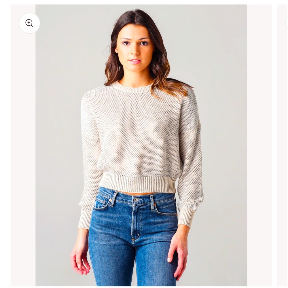 BB dakota metallic sweater